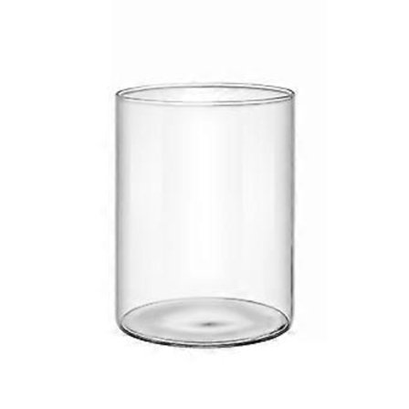 Klar Glas Ljusstake Glas Cylinder Vas Ljushållare Skapa Unik Miljö för Sovrum Kontorsdekorationer