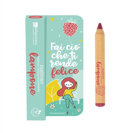 LA SAPONARIA Maticao Lampone - Balsamo Labbra