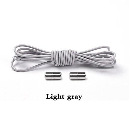 Smidiga Elastiska Skosnören (Metall Lås)