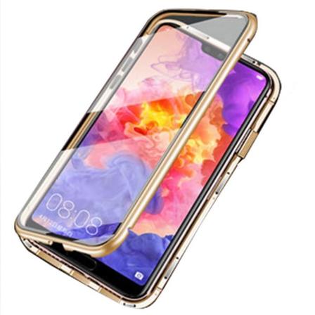 Samsung Galaxy S20 Plus - Magnetiskt Dubbelsidigt Skal Guld
