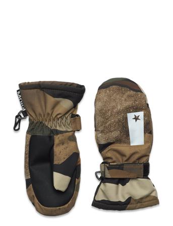 Mitzy Accessories Gloves & Mittens Rain Gloves Brun Molo