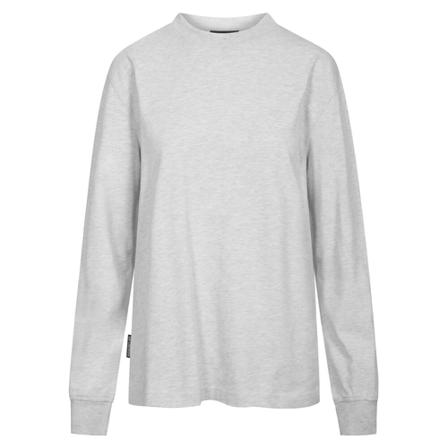 Han Kjøbenhavn, Distressed Tee Long Sleeve Grijs, Dames, Maat:S