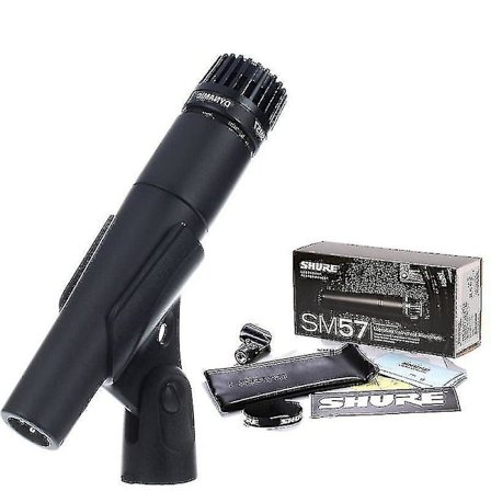 kompatibel med Shure Sm57 Legendarisk Dynamisk Mikrofon Profesjonell Kablet Håndholdt Karaokemikrofon Kompatibel med Scene Studioinnspilling Gave