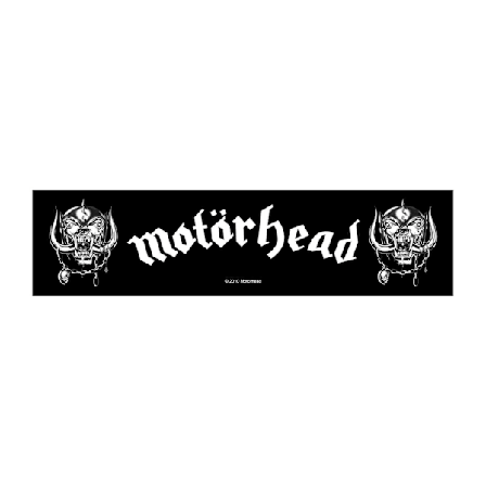 Motorhead War Pig Strip Patch One Size Svart/Vit