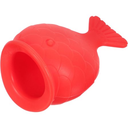 (Rød) Silikone Fiskelebe Fyldstof Læbeforstørrende Skønhedsværktøjer til Kvinder