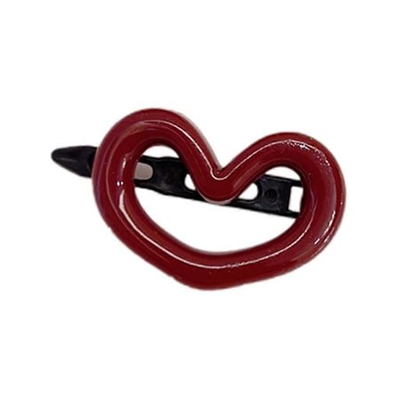 Plastik Y2k Hjerte Hårnåle Søde Hårklemmer Mode Hårnåle Hårtilbehør