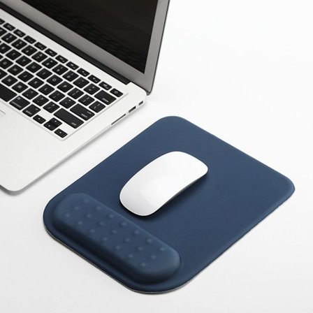 Håndledsstøtte Musemåtte Håndstøtte NAVY BLUE