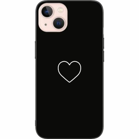Apple Iphone 14 Svart Skal Hjärta