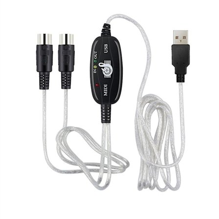 180 X2cm Computer Adaptere Bærbare Pc Tastatur Kabel Usb Midi Midi Kabel Konverter Bærbar Tastatur Kabel Klaver Tastatur Kabel
