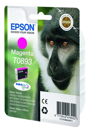 Epson T0893 - magenta - original - blekkpatron