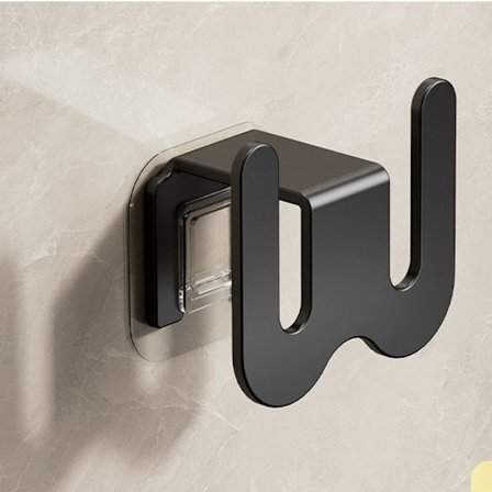 Badetøffelstativ Tøfler Hengende Hylle SVART