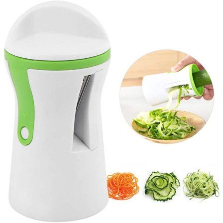 Grønnsaksspiralizer for gulrot, agurk, squash, spaghetti