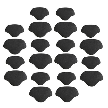 Heel Protectors / Repair Patches for Shoe Repair 2 Sizes 10 Pairs Black