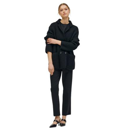 Luisa Cerano Vests , Zwart , Dames , Maat: M Vesten