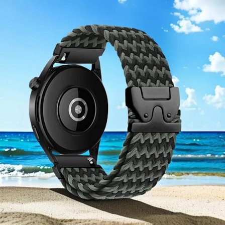 Flätat armband för Samsung Galaxy Watch7 Band 40mm 44mm Nylon correa Armband Galaxy Watch 4 6 classic/5pro/Active/Gear S3 Frontier