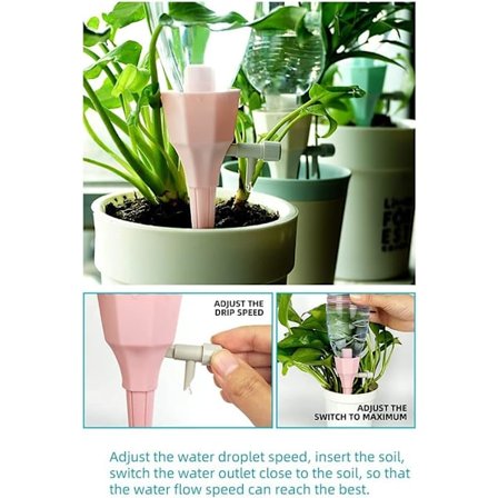 *Automaattinen tippukastelulaite sisä- tai ulkokasveille*