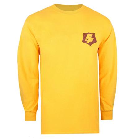 Fast & Furious Mens Shield Långärmad T-shirt S Gold