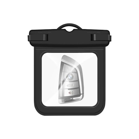 Vedenpitävä avainpussi Black