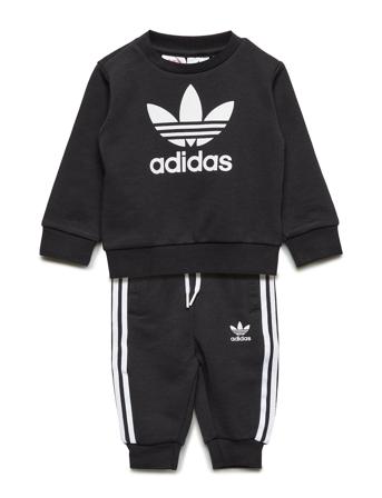 Crew Set Sets Sweatsuits Black Adidas Originals