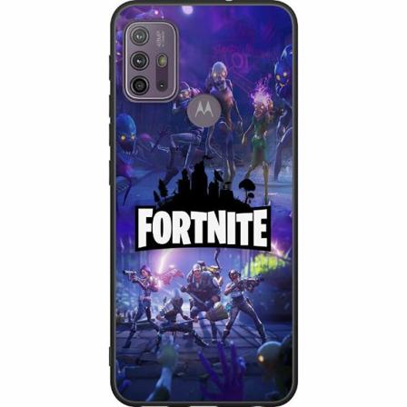Motorola Moto G30 Svart Skal Fortnite