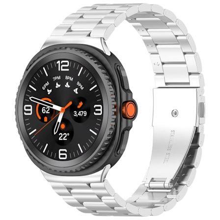 Metalliranneke Samsung Galaxy Watch 8 Classic Silver