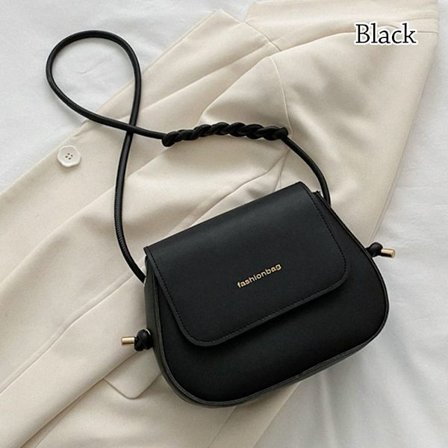 Messenger Olkalaukku Crossbody Bag MUSTA