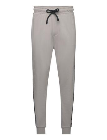 Sporty Logo Pant Sweatpants Lounge Pants Grå HUGO*Betinget Tilbud