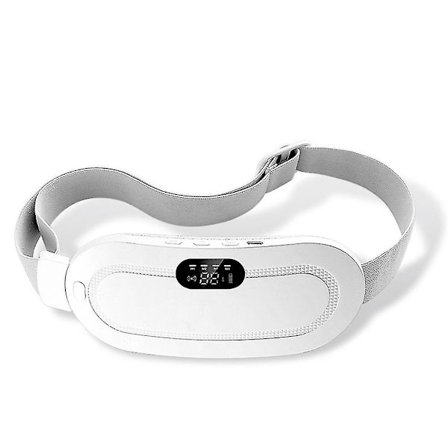 USB Elvärmebälte Menstruation Midja Värmekudde Massage Period Smärtlindring Kramper