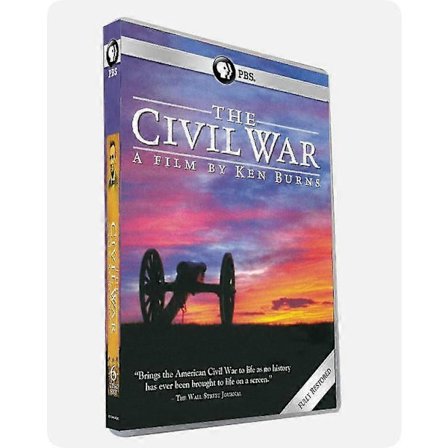 Ken Burns: The Civil War 25-årsjubileumsutgave engelsk versjon Bokssett Ny