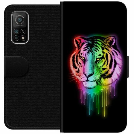Xiaomi Mi 10t Pro 5g Plånboksfodral Neon Tiger