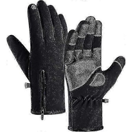 100% Vandtætte Vinterhandsker -30°C Varme Vindtætte Alle Fingre Touch Screen Herre Ski Udendørs Arbejde
