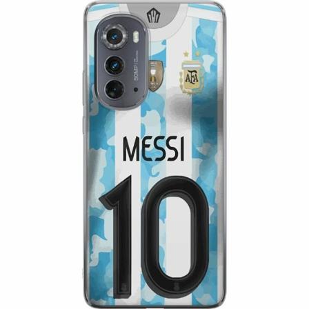 Motorola Edge (2022) Genomskinligt Skal Lionel Andrés Messi