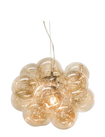 Bubbles Taklampa Amber Home Lighting Lamps Ceiling Lamps Pendant Lamps Nude By Rydéns