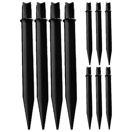 10 stk. jordspyd til udendørs brug, havelamper, spyd til landskabslamper, tilbehør
