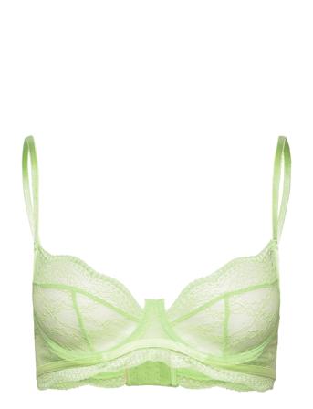 Isabelle Ud Lingerie Bras & Tops Wired Bras Grønn Hunkemöller*Betinget Tilbud