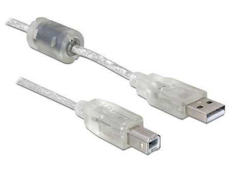 Delock USB-kabel - USB til USB-type B - 0.5 m
