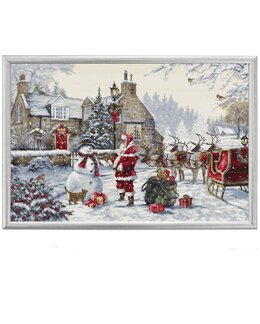 Stickpackung Bild Wichtelhütte