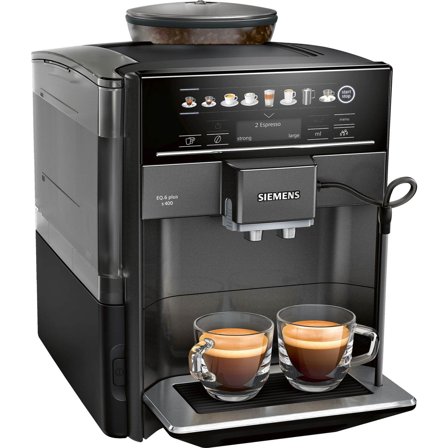 Siemens - Espresso-/kaffemaskin EQ.6 plus TE654319RW Svart