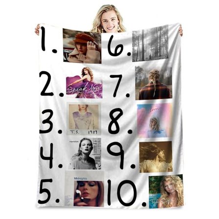 Berømt sanger flanneldækken Taylor Swift gave tæppe aircondition tæppe lur tæppe cover tæppe berømthed tæppe