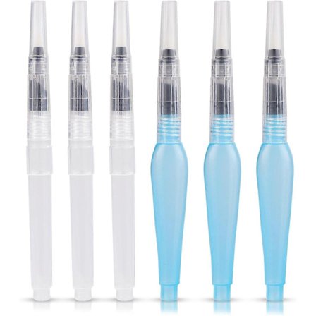 6 stk. Kuvertfugtere, brevforsegler i blyantstil, kuvert- og stempelfugtere