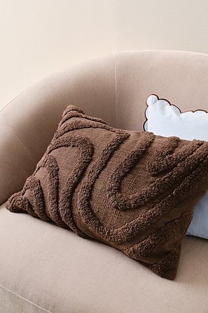 Jotex - Kissenhülle 60x40 Cm Schokobraun - KYLA - Kaufe Dekokissen und Kissenbezüge bei Jotex