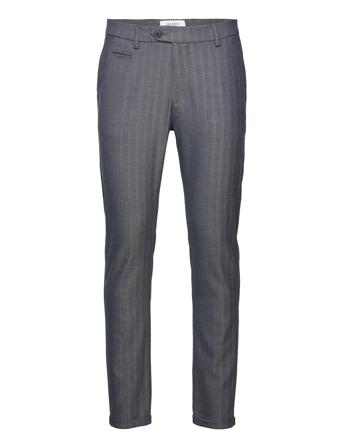 Como Herringb Suit Pants Dressbukser Formelle Bukser Grå Les Deux*Betinget Tilbud
