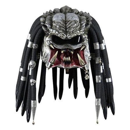 Predator Maske forfærdelig alien cosplay hjelm maske fuld latex hovedmaske film titel kostume tilbehør til Halloween-Perfekt