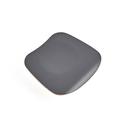 Sitz für Klassenzimmerstuhl YNGVE, Kufengestell, anthrazit, Größe 4-5