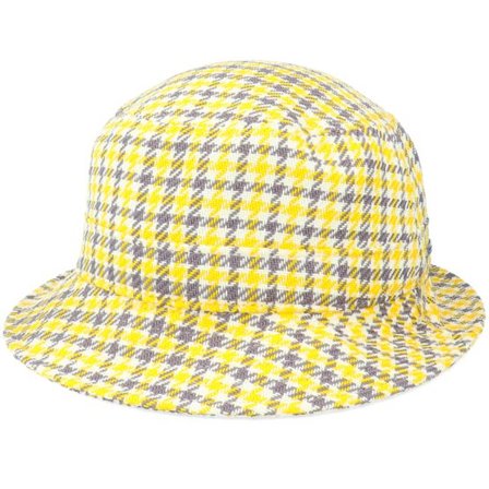 Stetson - Gul bucket Hatt - Check Yellow Bucket @ Hatstore