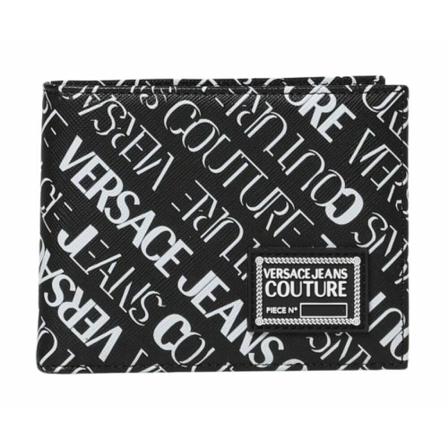 Versace Jeans Couture Wallets Black , Zwart , Heren , Maat: ONE Size