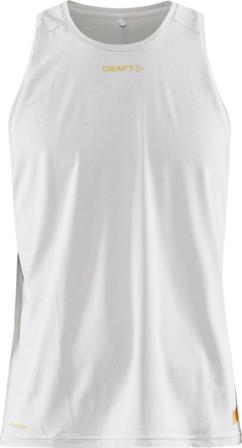 Craft Men's Pro Hypervent Singlet Men Short sleeved fitness sweater White XL