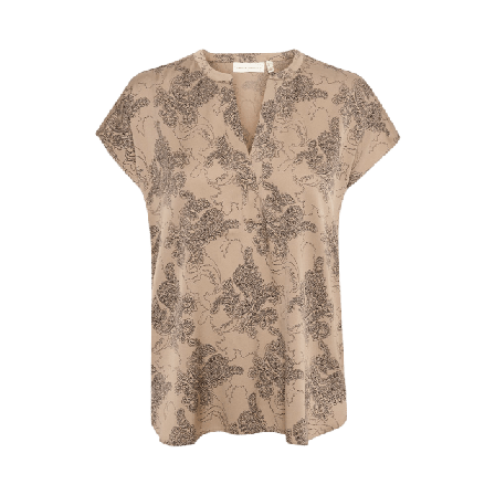 Inwear LikoIW Print Top Klänningar Dam Brun 38