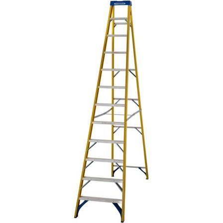 Werner 716 Glassfiberstige 12 trinn, Stiger & stillaser