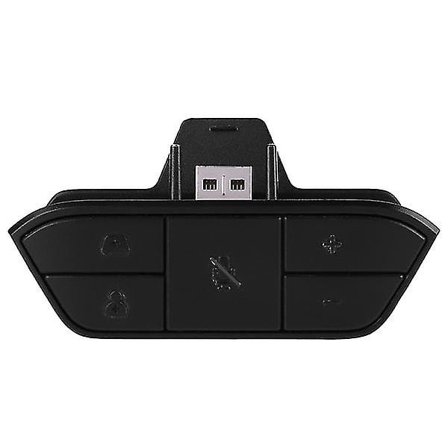 Dammsäker stereoheadset-adapter för Xbox One med spelkontroll och stereoljudsynkronisering (FMY)
